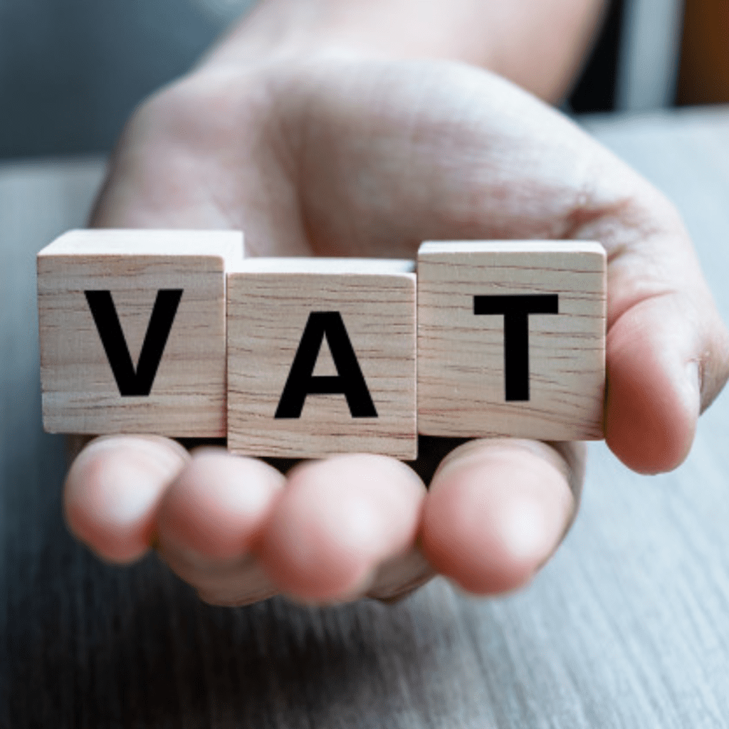 person hold VAT blocks