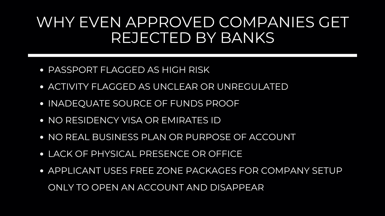 Why Even Approved Companies Get Rejected by Banks