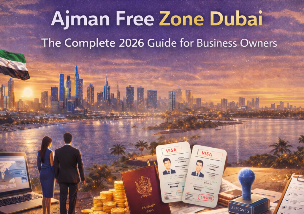 Ajman Free Zone Visa and Ajman Free Zone Dubai- The Complete 2026 Guide for Business Owners