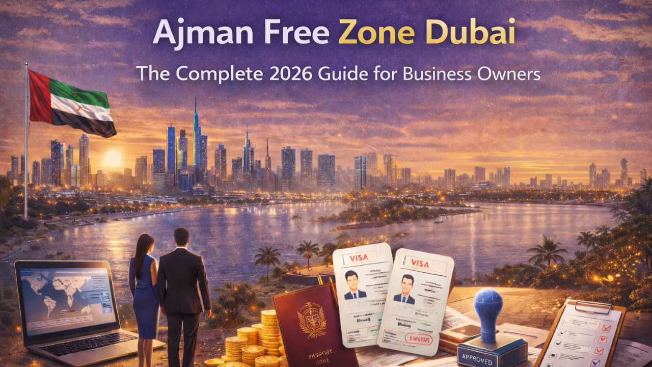 Ajman Free Zone Visa and Ajman Free Zone Dubai- The Complete 2026 Guide for Business Owners