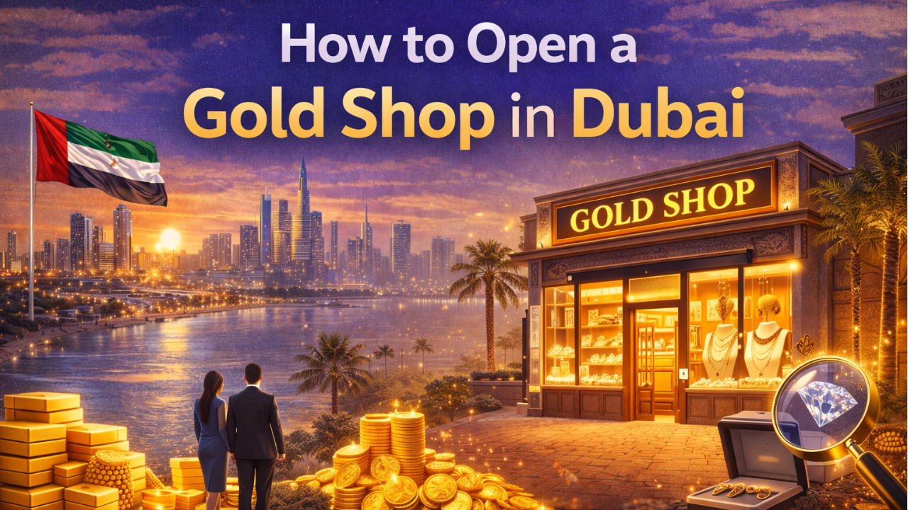 How to Open a Gold Shop in Dubai Complete Step by Step Guide 2026