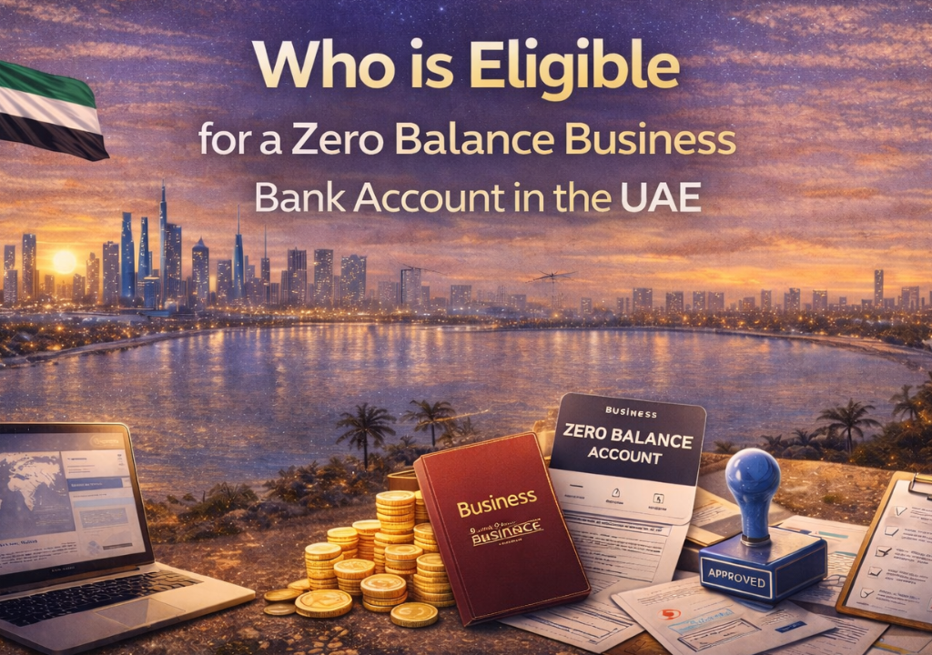 Who is Eligible for a Zero Balance Business Bank Account in the UAE (2026 Guide)