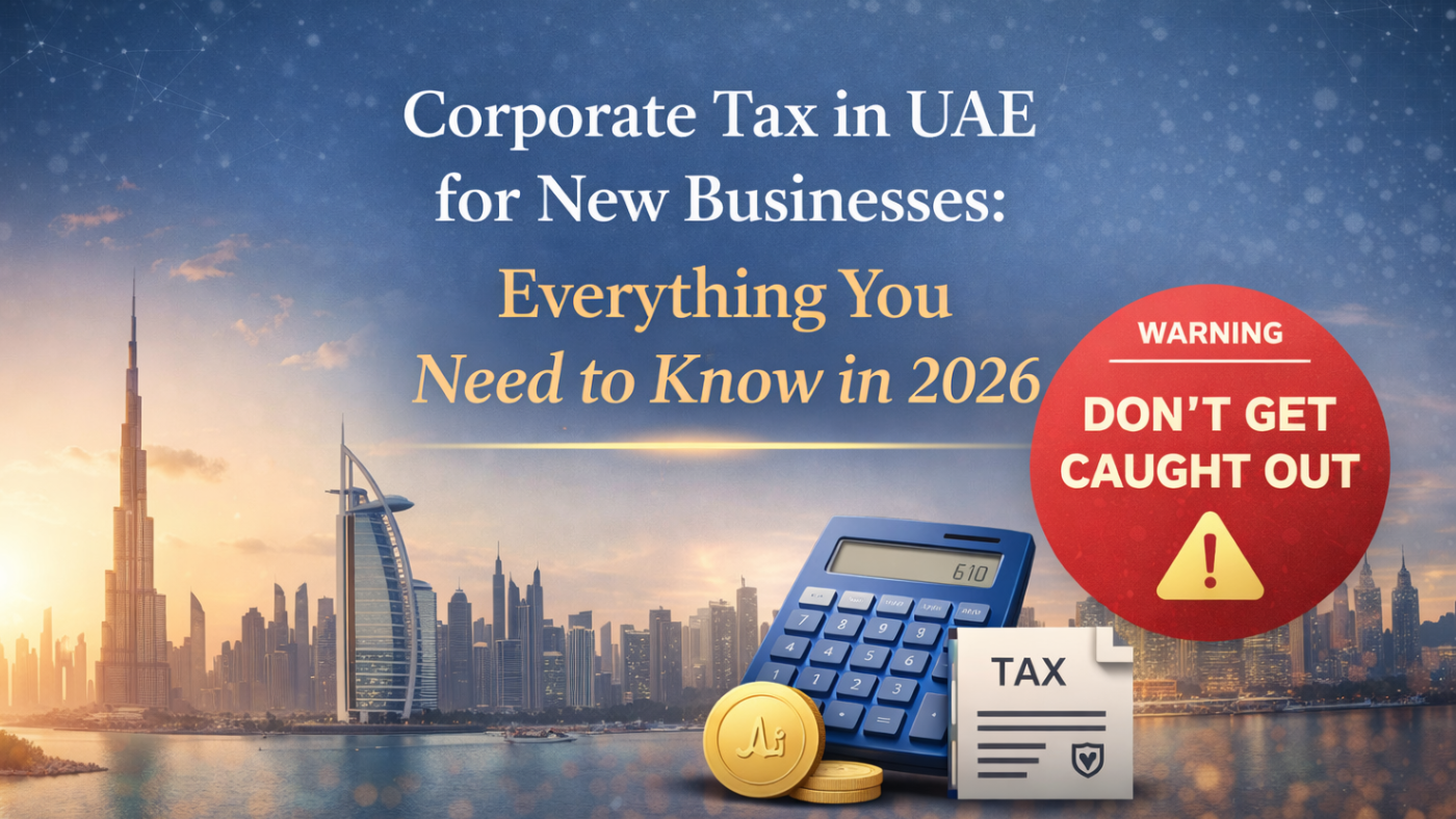 Corporate Tax in UAE for New Businesses- Everything You Need to Know in 2026