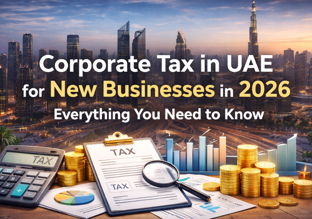 Corporate Tax in UAE for New Businesses in 2026- Everything You Need to Know Before You Start