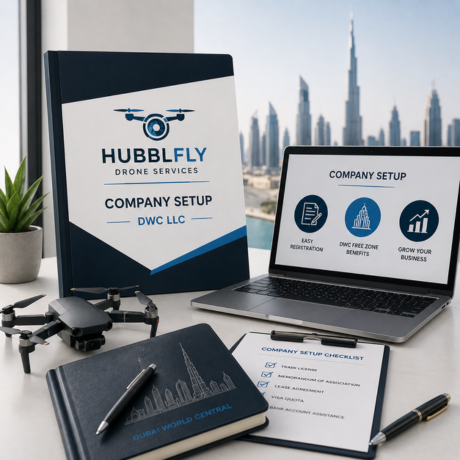 Company Setup - Hubblfly Drone Services DWC LLC
