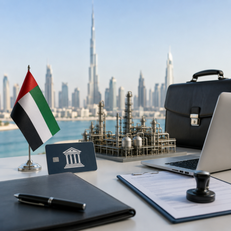 Corporate Bank Account Opening in Dubai for Iranian Petrochemical Trader