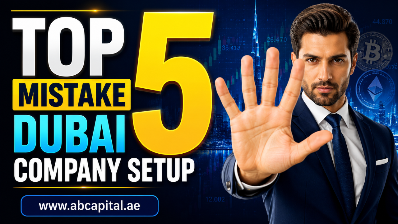 Top 5 Costly Mistakes to Avoid When Setting Up a Forex & Crypto Company in Dubai