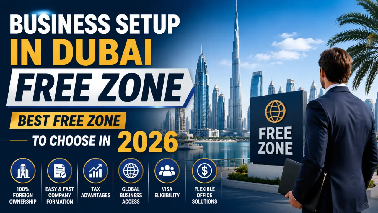 Business Setup in Dubai Free Zone- Best Free Zone to Choose in 2026 AB Capital Dubai