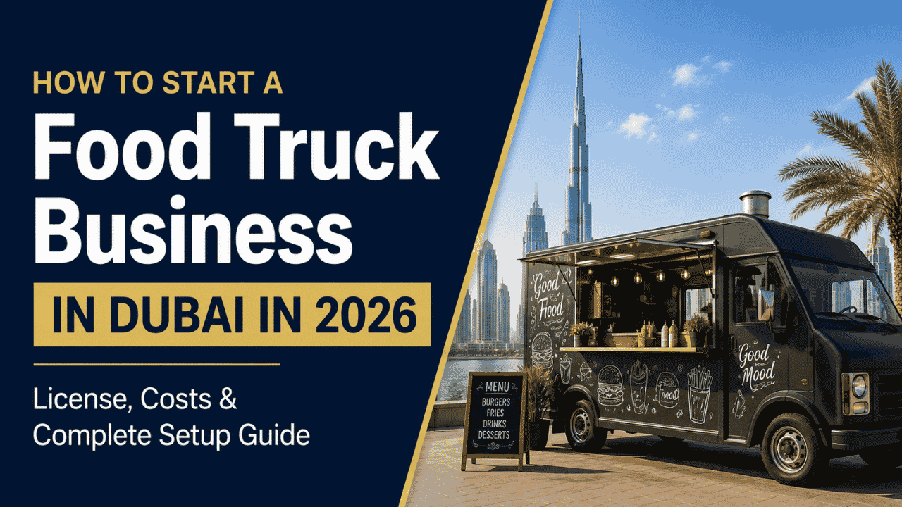 How to Start a Food Truck Business in Dubai in 2026- License, Costs & Complete Setup Guide