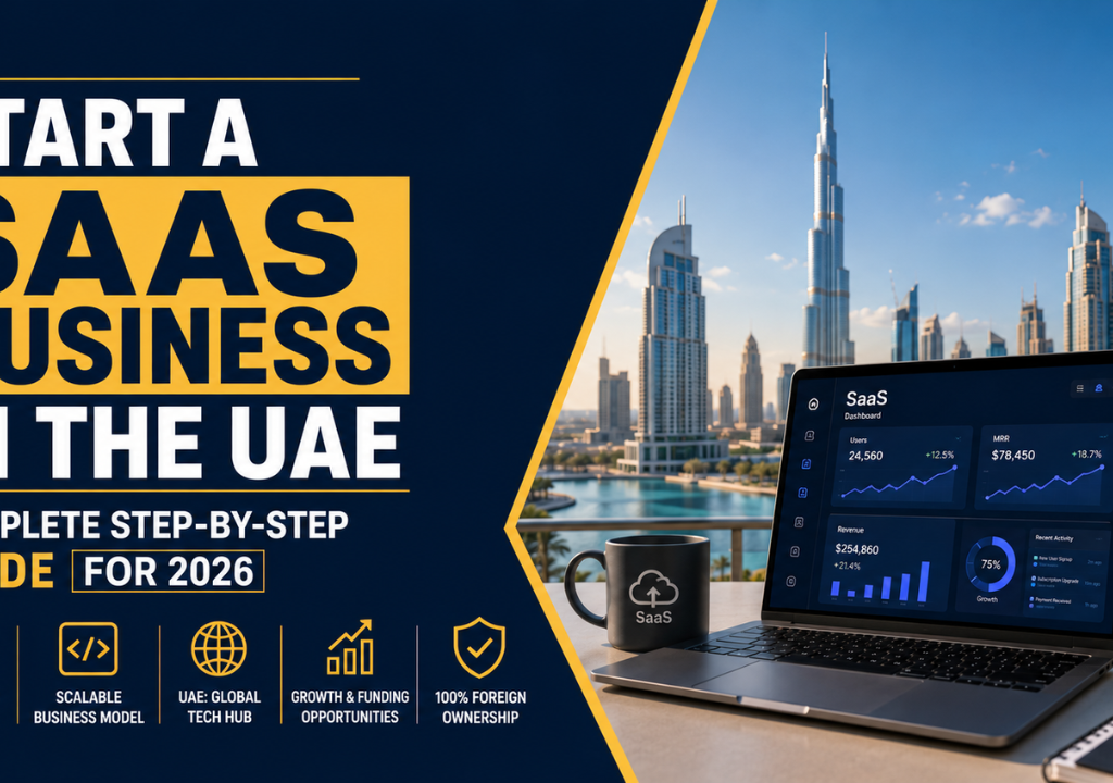 Start a SaaS Business in the UAE- Complete Step-by-Step Guide for 2026