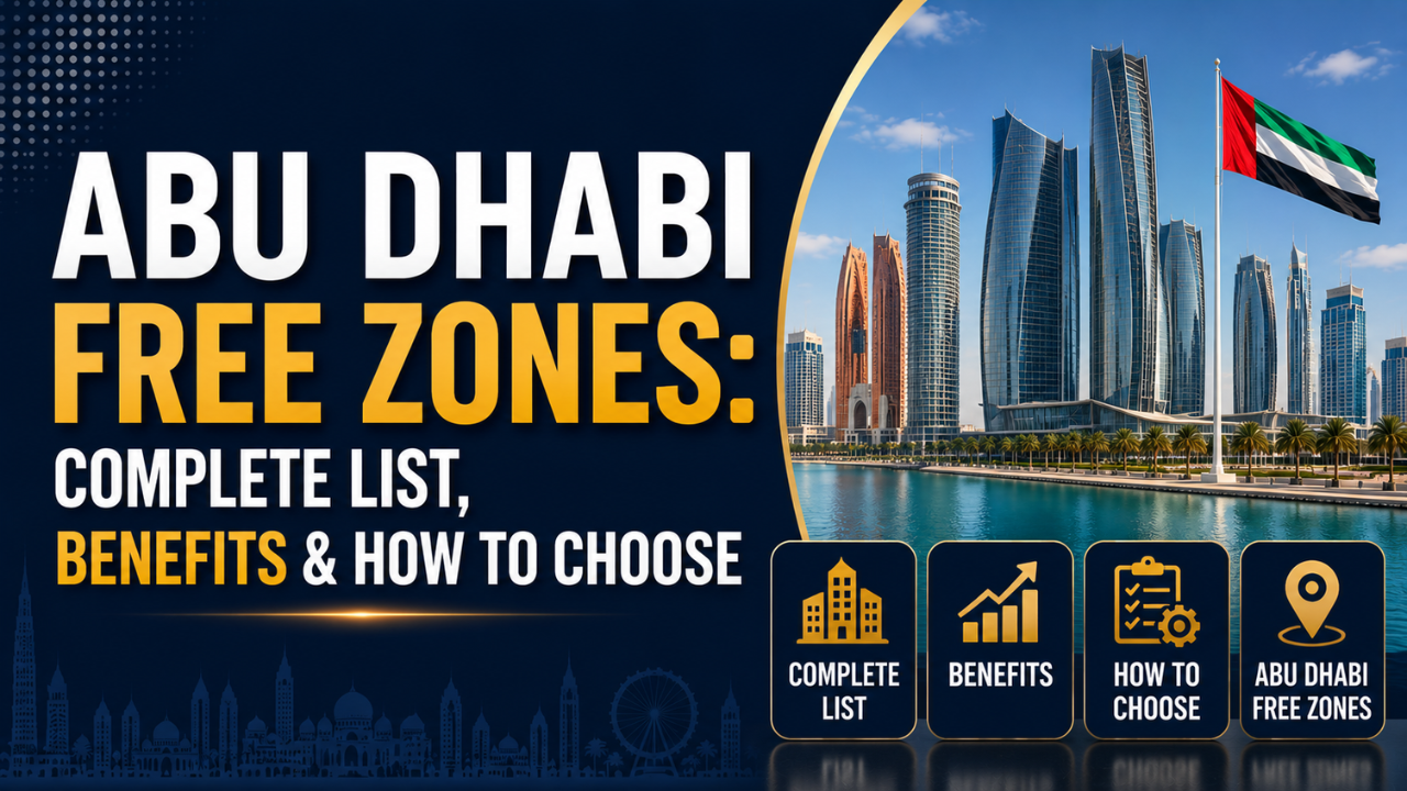 Abu Dhabi Free Zones- Complete List, Benefits & How to Choose