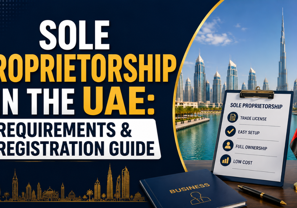 Sole Proprietorship in the UAE- Requirements & Registration Guide