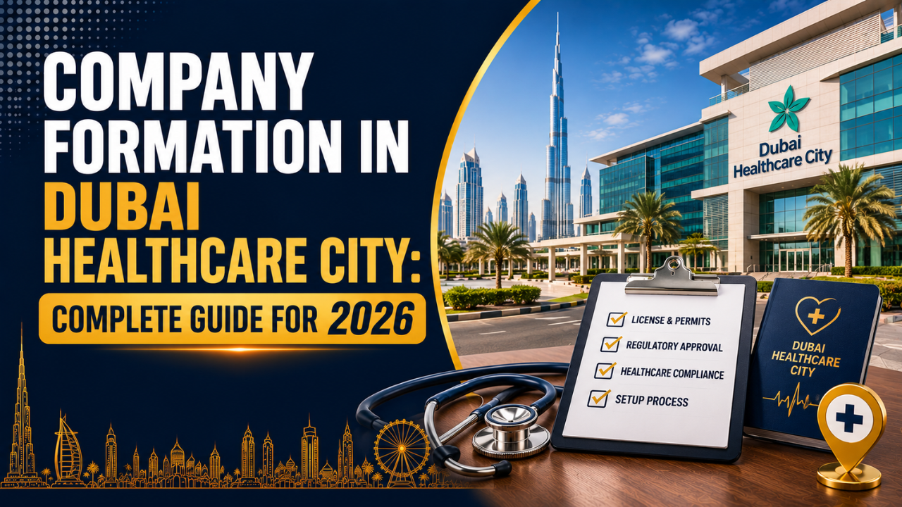Company Formation in Dubai Healthcare City- Complete Guide for 2026