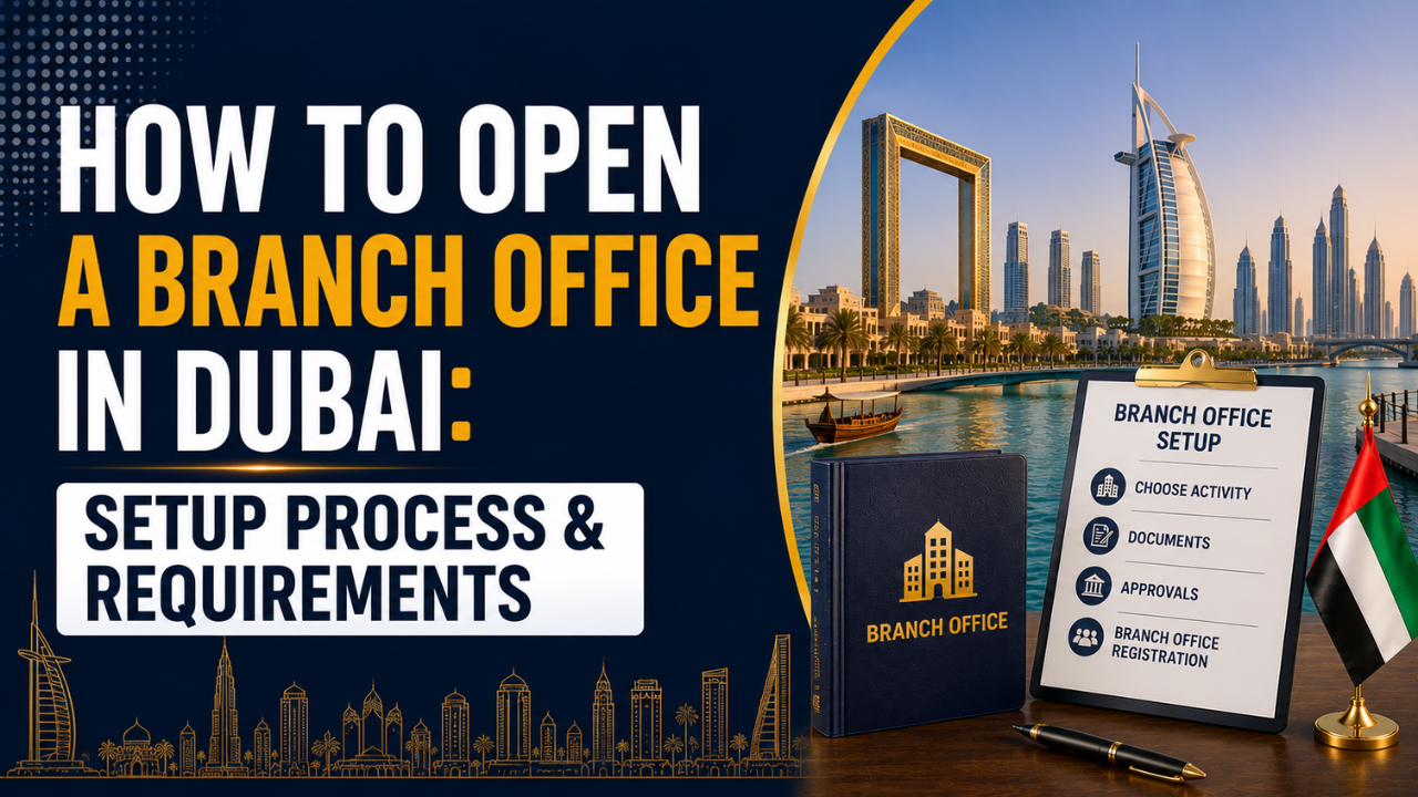 How to Open a Branch Office in Dubai- Setup Process & Requirements