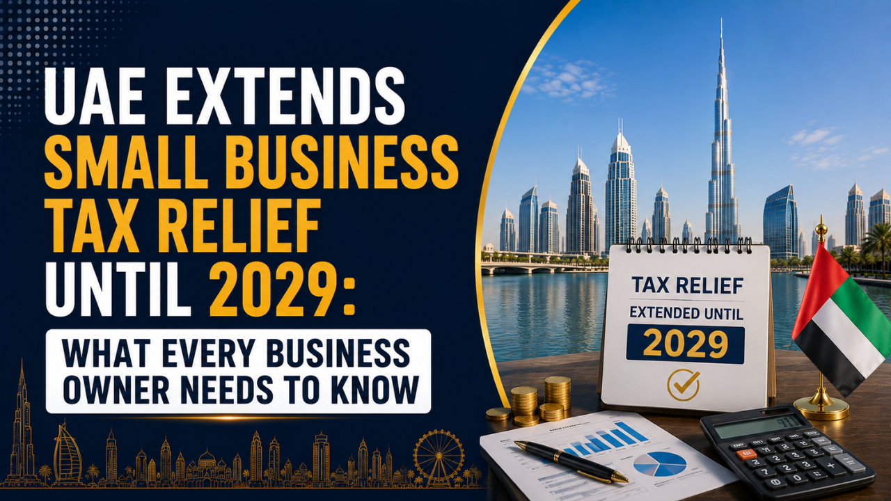 UAE Extends Small Business Relief Until 2029- What Every Business Owner Needs to Know