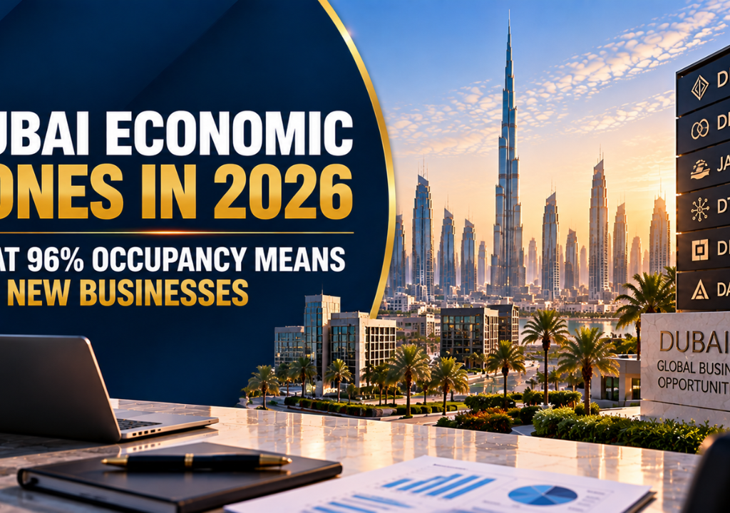 Dubai Economic Zones in 2026- What 96% Occupancy Means for New Businesses