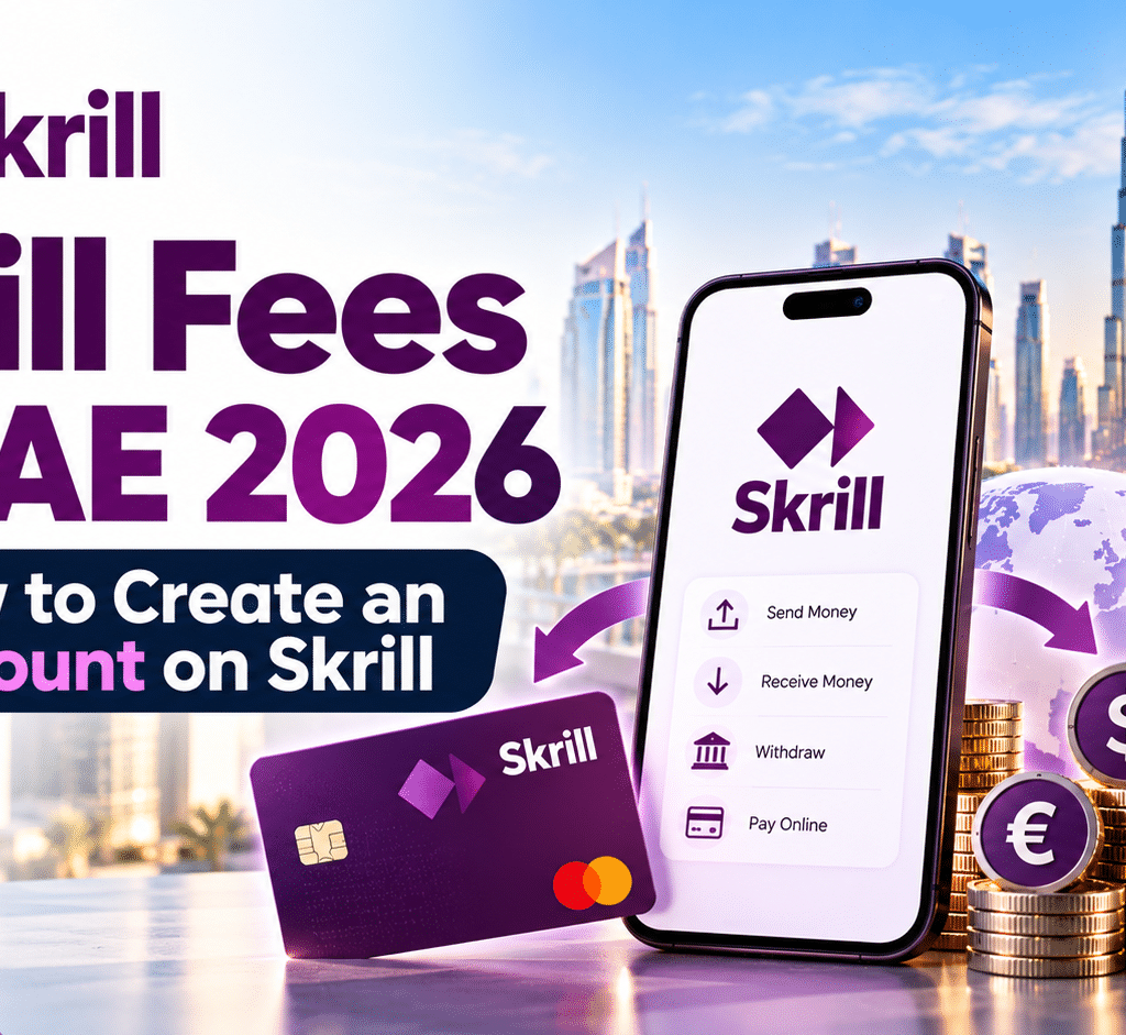 Skrill Fees in UAE 2026- Charges, Transfers & Withdrawals
