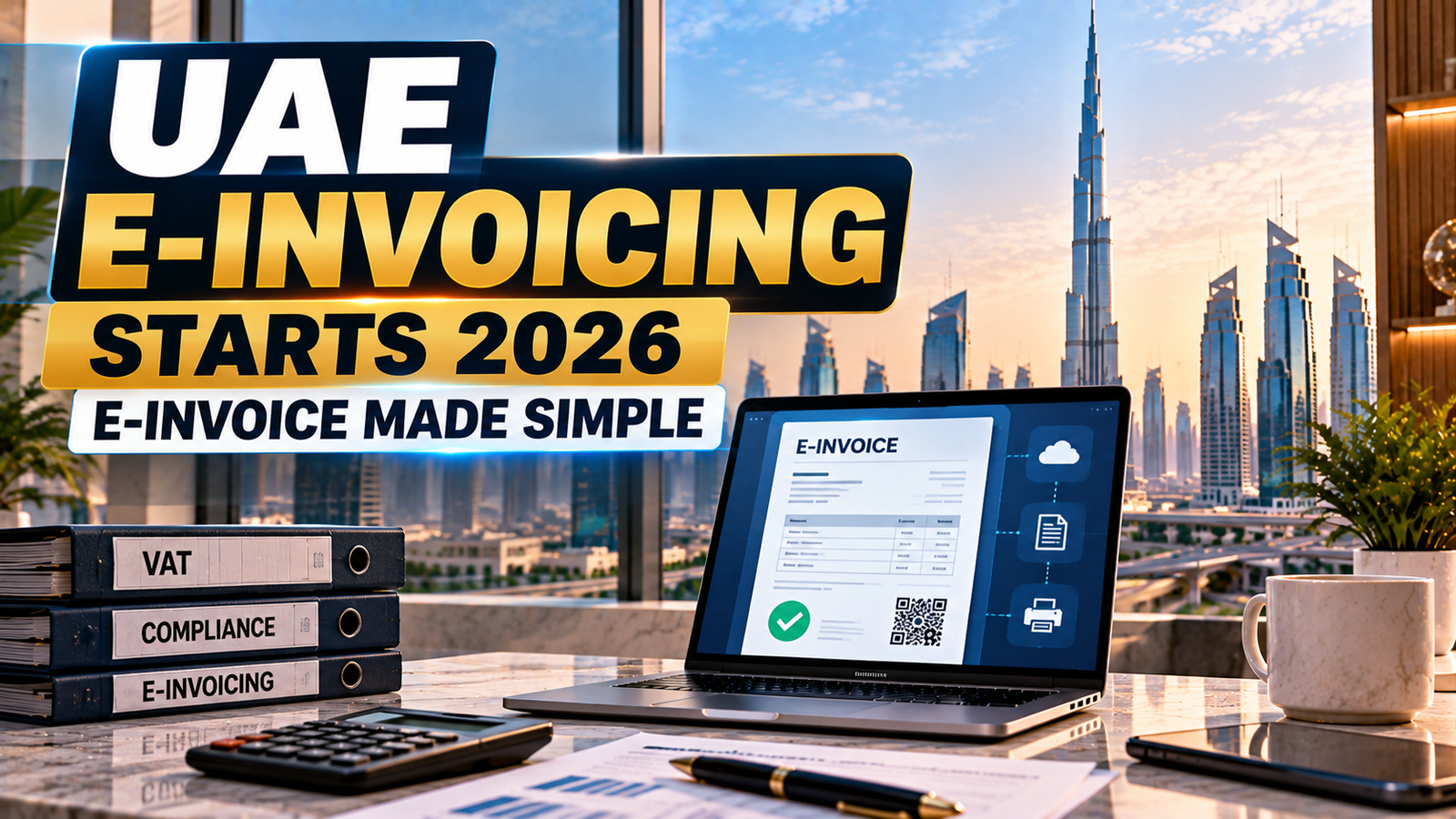 UAE E-Invoicing 2026 | E-Invoice Made Simple