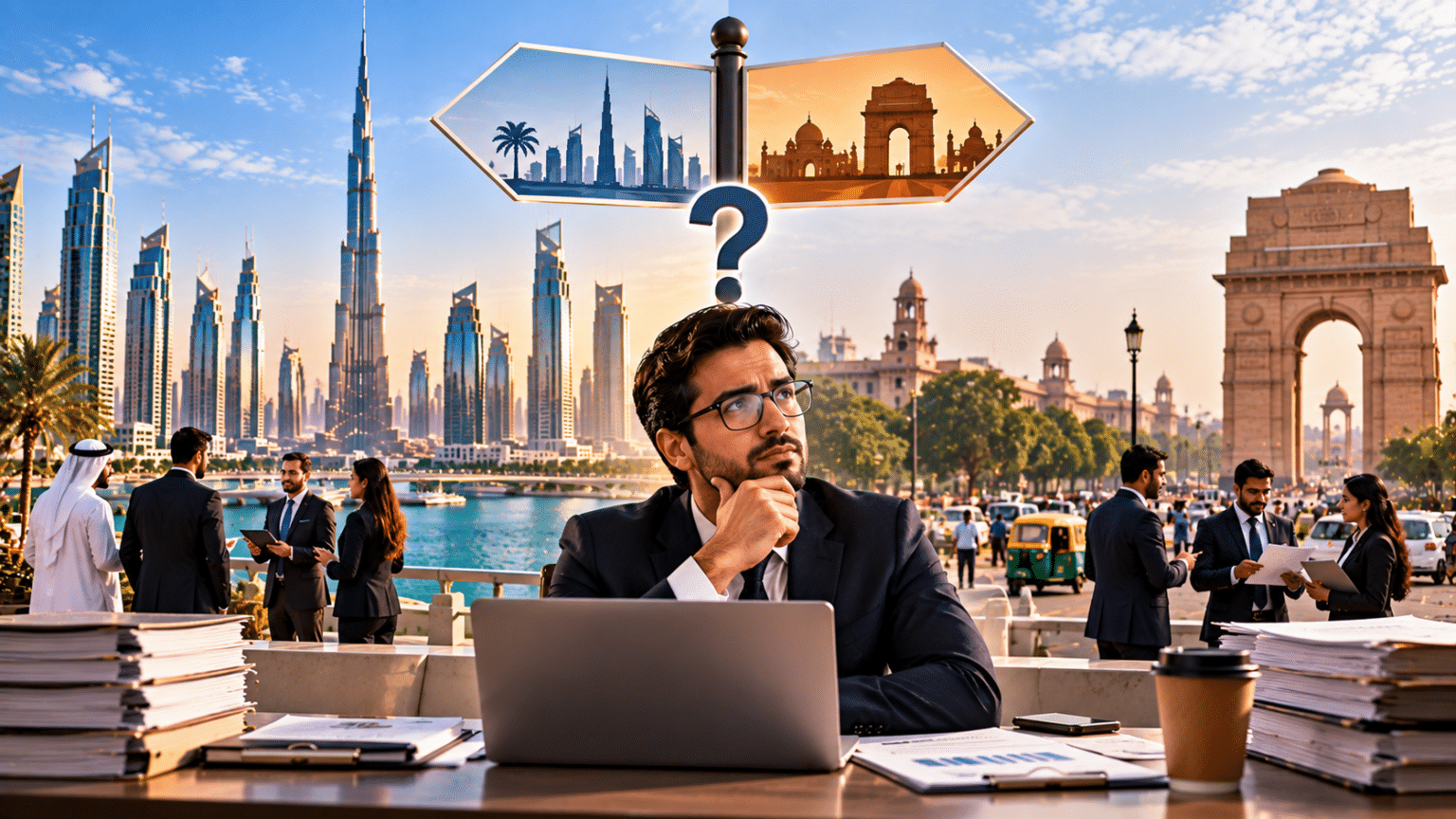 Business in UAE vs India: What Really Happens When You Run a Business in Each Country?