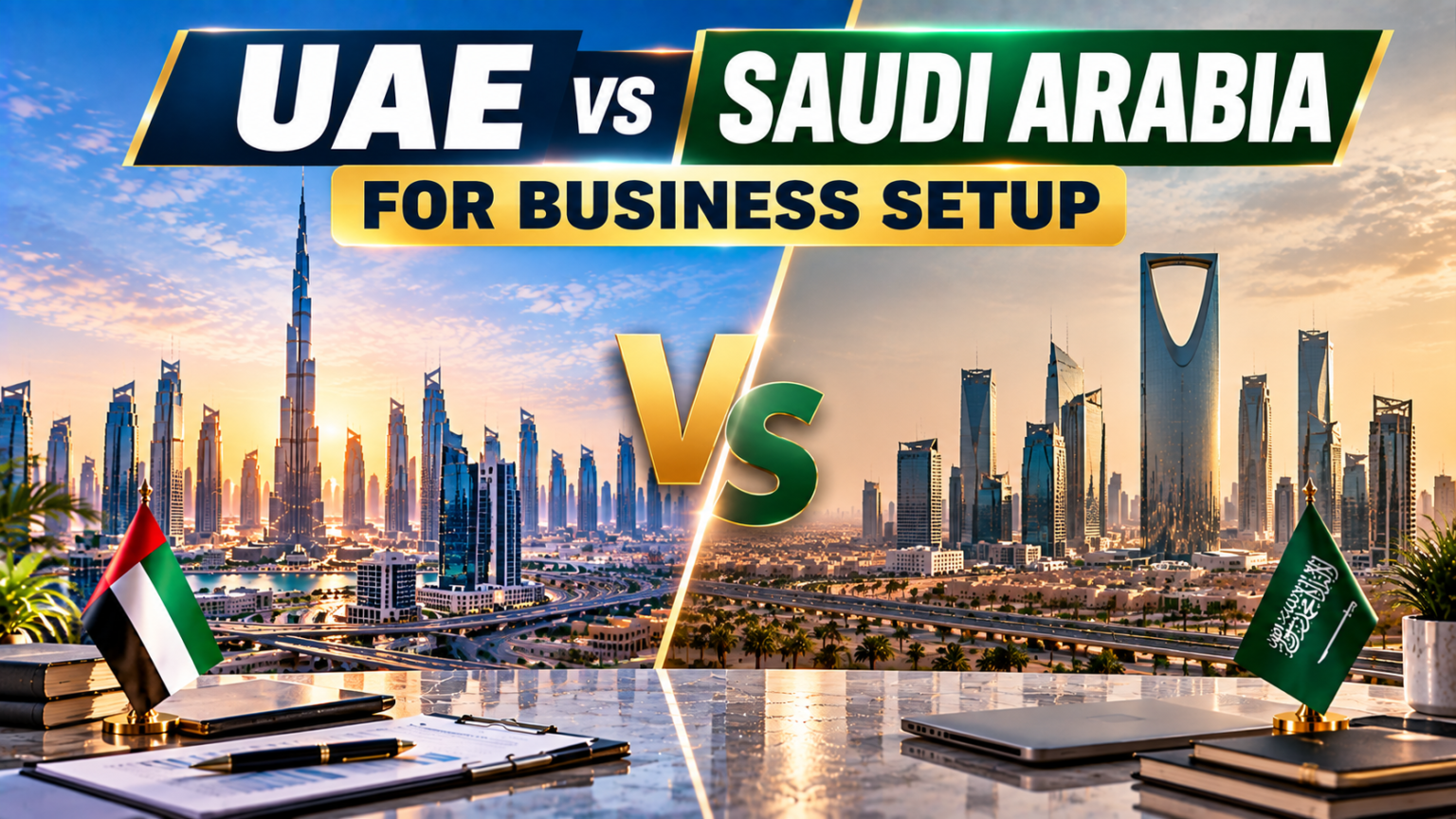UAE vs Saudi Arabia for Business Setup