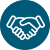 handshaking icon relationship icon